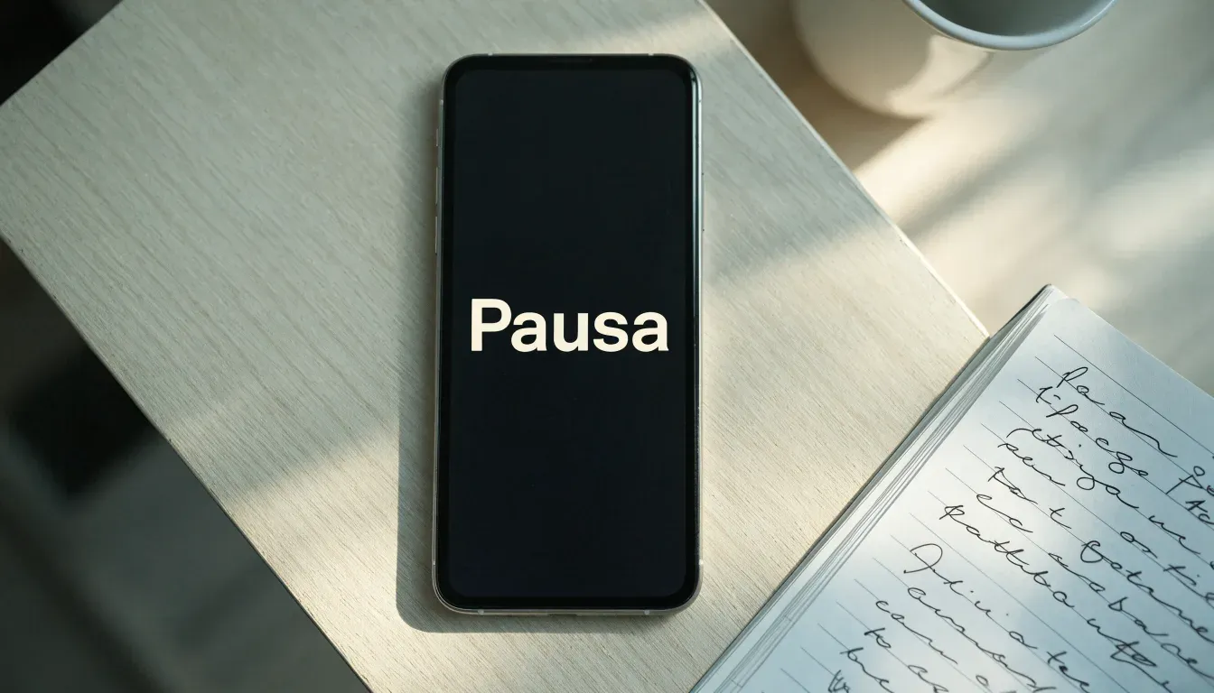 Un documento di identità appoggiato accanto a uno smartphone con un timer sullo schermo, su un tavolo da cucina